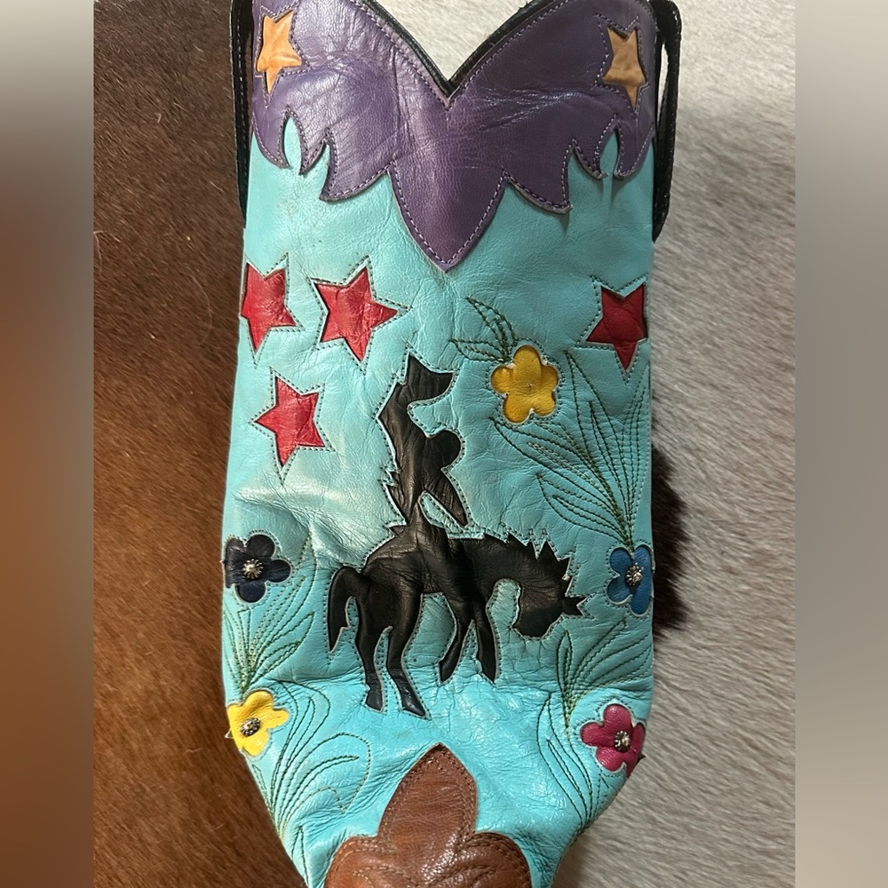 Custom cowboy boots womens 6 1/2 - 7